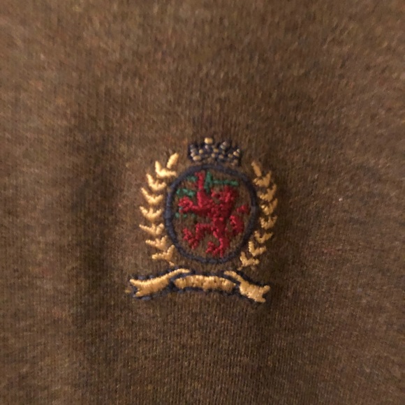 Vintage Tommy Hilfiger men’s army green turtleneck - Picture 2 of 4